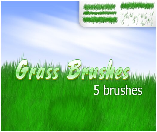 Photoshop Grass Brushes