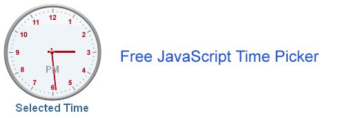 Free Javascript Time Picker Script using MooTools
