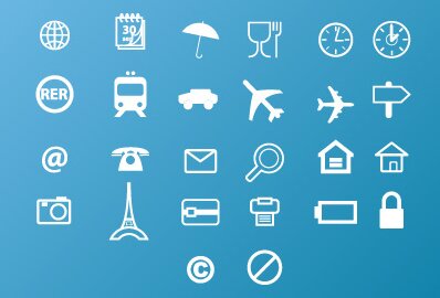 Travel & Business Vector Icons
