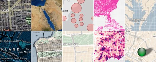 Interactive JavaScript Mapping Library