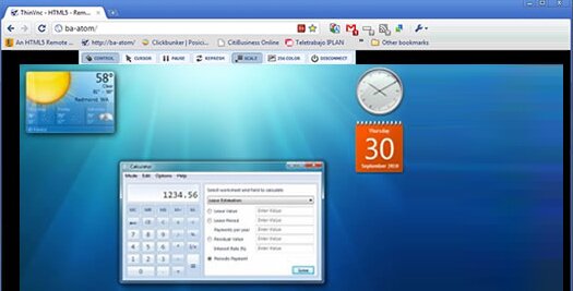 Open Source HTML5 Ajax Remote Desktop