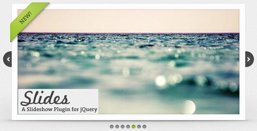 Clean, Simple Yet Stylish jQuery Slideshow Plugin: Slides