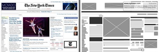 Convert Any Web Page Into A Wireframe