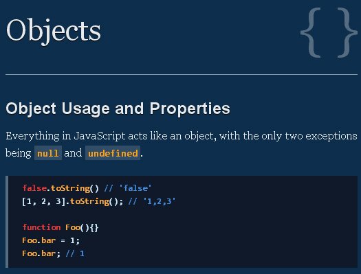 Awesome JavaScript Documentation: JavaScript Garden