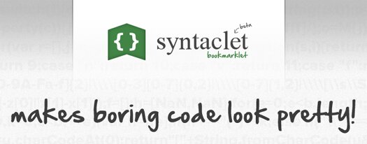 Syntaclet Makes Boring Code Look Pretty