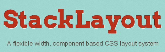 Component Based CSS Layout System