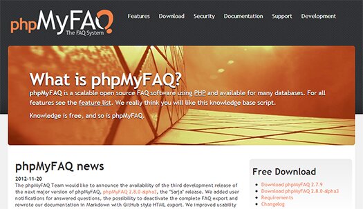 open-source-php-faq-software-phpmyfaq