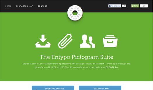 250+ Carefully Crafted Pictograms The Entypo Pictogram Suite