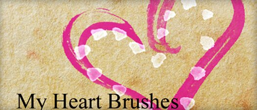 Breathtaking Photoshop Brushes for Valentines Day