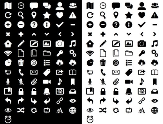 Free Font Face Icon Font PulsarJS