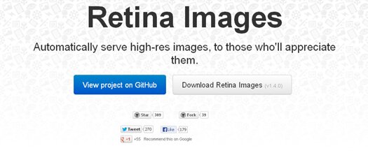 Automatically Serve High-res Images Retina Images