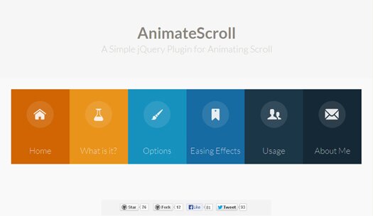 A Simple jQuery Plugin for Animating Scroll