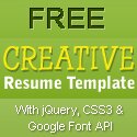 Free Creative Resume Template