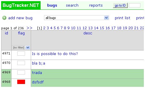 Open Source Bug Tracking Software - BugTracker.Net