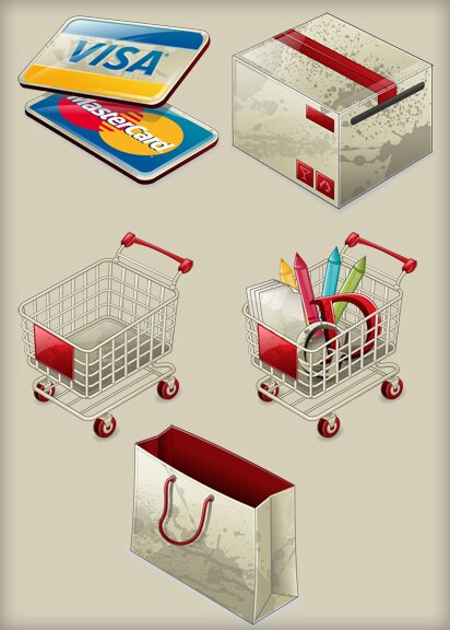Free E-commerce Vector Icons