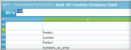 Free jQuery Plugin to Style Web Application as Spreadsheet