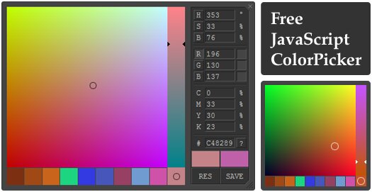 Free Javascript Color Picker