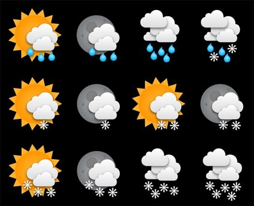 Free Weather Icons