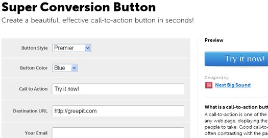 Create Beautiful, Effective Call-to-Action Button In Seconds