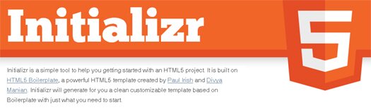 Initialize An HTML5 Project Quickly With Initializr