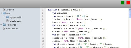 Code Explorer jQuery Plugin