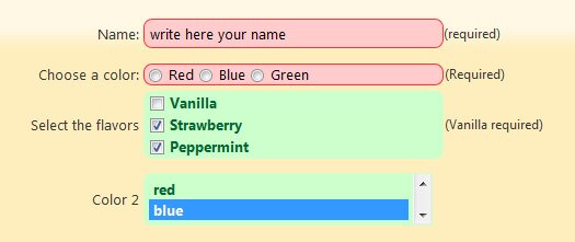 HTML5 Form Validator Ht5ifv Greepit HTML5 Form Validator Ht5ifv Greepit
