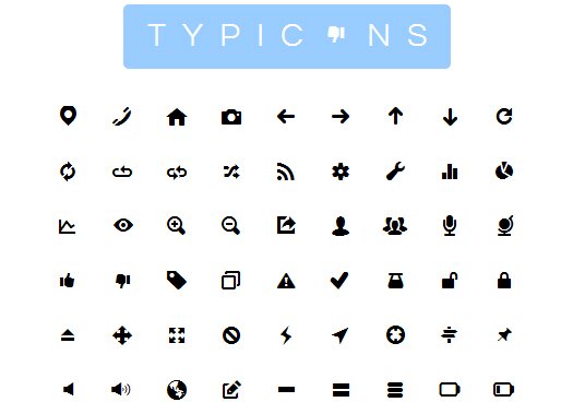 free-vector-icons-with-webfont-kit-typicons