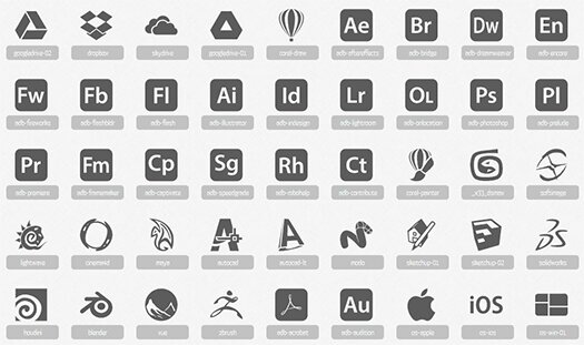230-free-stylable-svg-font-icons-web-font-pictonic
