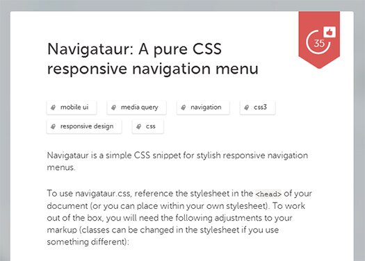 Pure-CSS-Responsive-Navigation-Menu-Navigataur