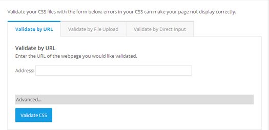 Validate Your CSS Files CSS Validator