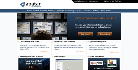 Open Source Data Integration and ETL Apatar