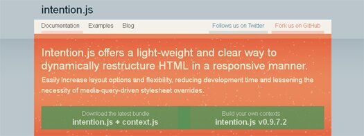 Easier Responsive Layouts — Intention.js