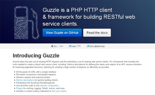 PHP HTTP Framework for RESTful Web Service