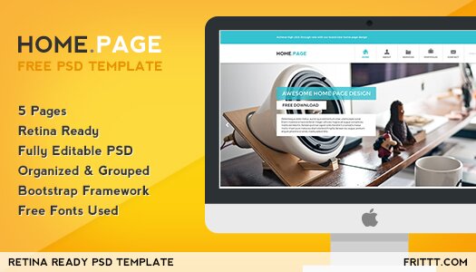 free-psd-website-template-home-page